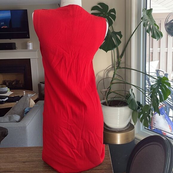 Maison Margiela sz 42 red midi dress - Picture 10 of 13